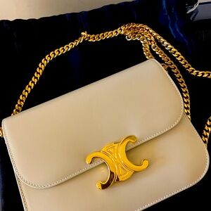 Triomphe bag in Pampa color brand new